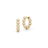Dana Rebecca Designs Earrings Dana Rebecca Designs Poppy Rae 14K Yellow Gold Pebble Huggie Earring (Single)