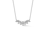Dana Rebecca Designs Necklaces and Pendants Dana Rebecca Designs Sophia Ryan 14k White Gold Marquise Diamond Curved Necklace