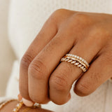 Dana Rebecca Designs Ring Dana Rebecca Designs Sophia Ryan Marquise Tilt Ring Yellow Gold 6.5