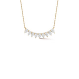 Dana Rebecca Designs Necklaces and Pendants Dana Rebecca Designs Taylor Elaine 14k Yellow Gold Pear Long Bar Diamond Necklace