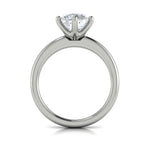 Springer's Forever Engagement Ring Springer's Forever by Vlora 14K White Gold Elevated Brilliance Solitaire Engagement Ring Setting, Size 6.75