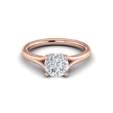 Springer's Forever Engagement Ring Springer's Forever by Vlora 18K Yellow Gold Classic Solitaire Engagement Ring Setting