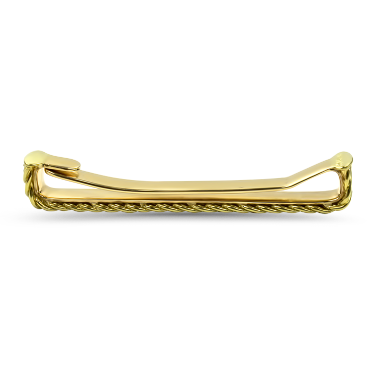 Estate AGA Correa Earring Estate 18K Yellow Gold A.G.A. Correa "Houdini" Barrette Earrings