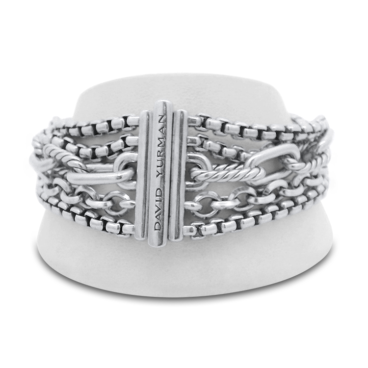 Estate David Yurman Bracelet David Yurman Estate Sterling Silver Multi-Strand Bracelet