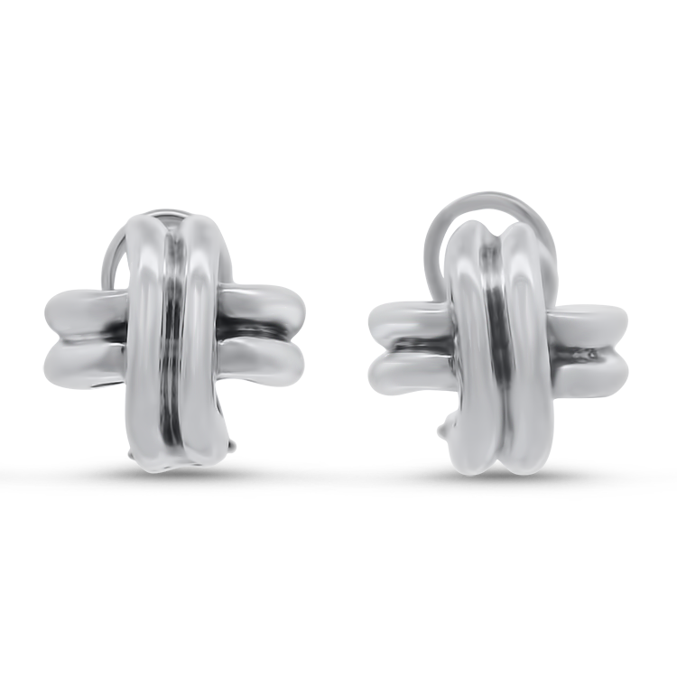 Estate Tiffany & Co. Earrings Estate Tiffany & Co. Signature X Earrings