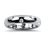 Estate Tiffany & Co. Ring Estate Tiffany & Company Platinum "Etoile" Diamond Band 4.25