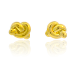 Estate Tiffany & Co. Earrings Tiffany & Co. Estate 18K Yellow Gold Pretzel Knot Stud Earrings