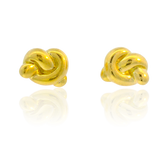 Estate Tiffany & Co. Earrings Tiffany & Co. Estate 18K Yellow Gold Pretzel Knot Stud Earrings