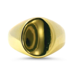 Estate Tiffany & Co. Ring Tiffany & Co. Estate 18K Yellow Gold Signet Ring 8
