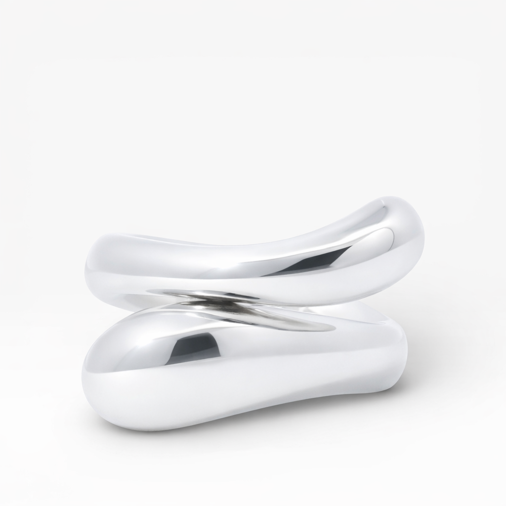 Estate Tiffany & Co. Ring Tiffany & Co. Estate Elsa Peretti Sterling Silver Teardrop Ring