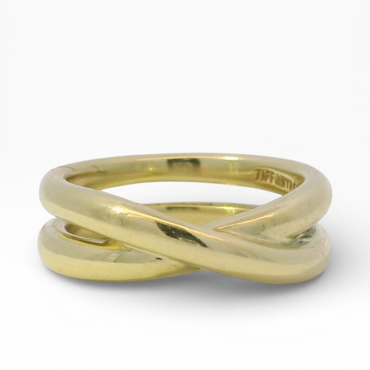 Estate Tiffany & Co. Ring Tiffany & Co. Estate Paloma Picasso 18K Yellow Gold Crossover Ring 6