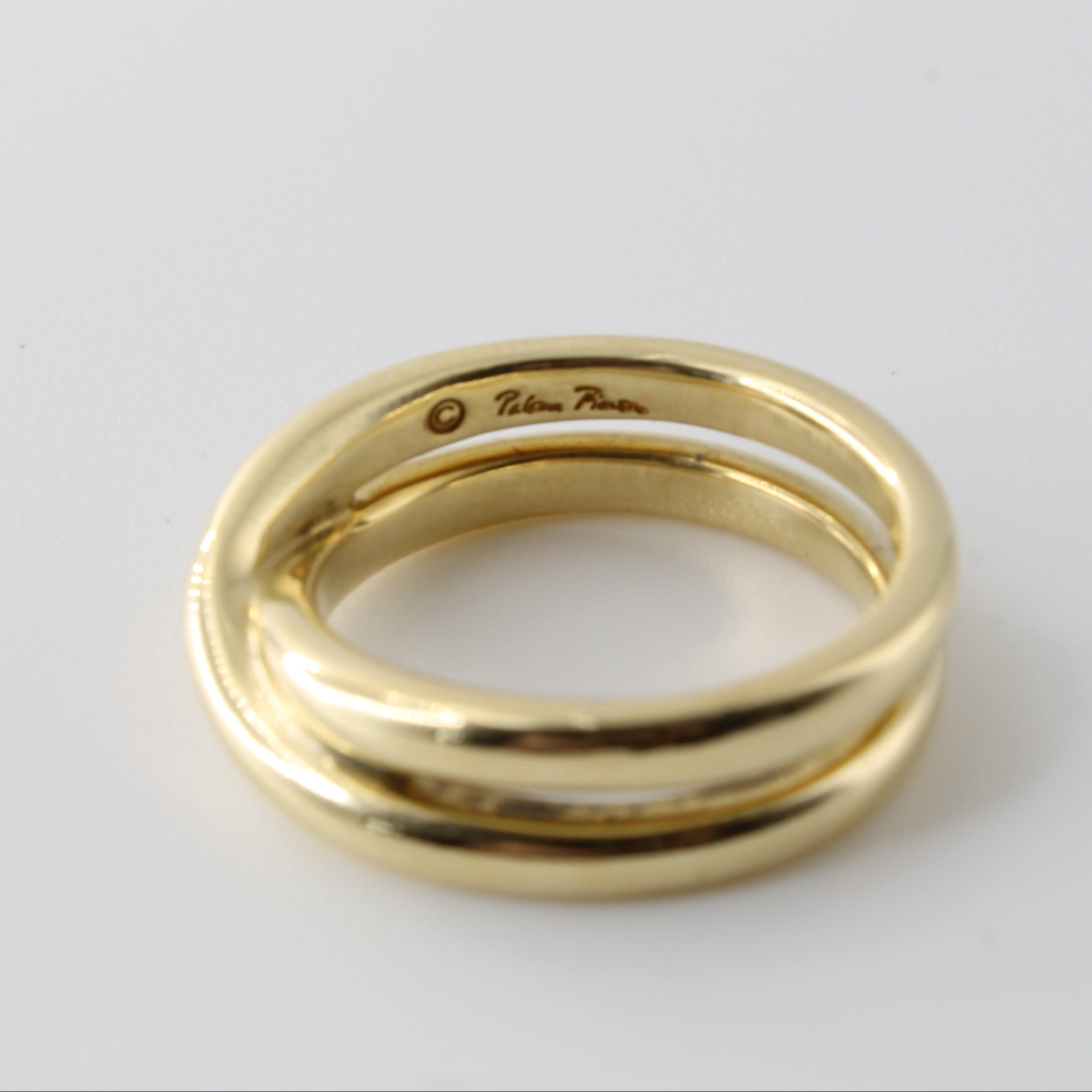 Estate Tiffany & Co. Ring Tiffany & Co. Estate Paloma Picasso 18K Yellow Gold Crossover Ring 7.25