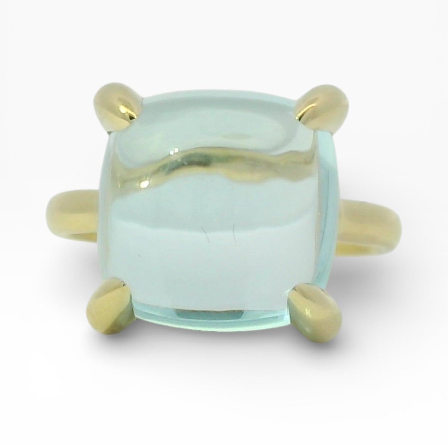 Estate Tiffany & Co. Ring Tiffany & Co. Estate Paloma Picasso 18K Yellow Gold Sugar Stack Topaz Ring 6