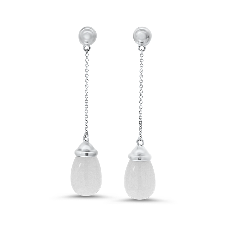 Estate Tiffany & Co. Earrings Tiffany & Co. Estate Paloma Picasso Sterling Silver Agate Drop Earrings