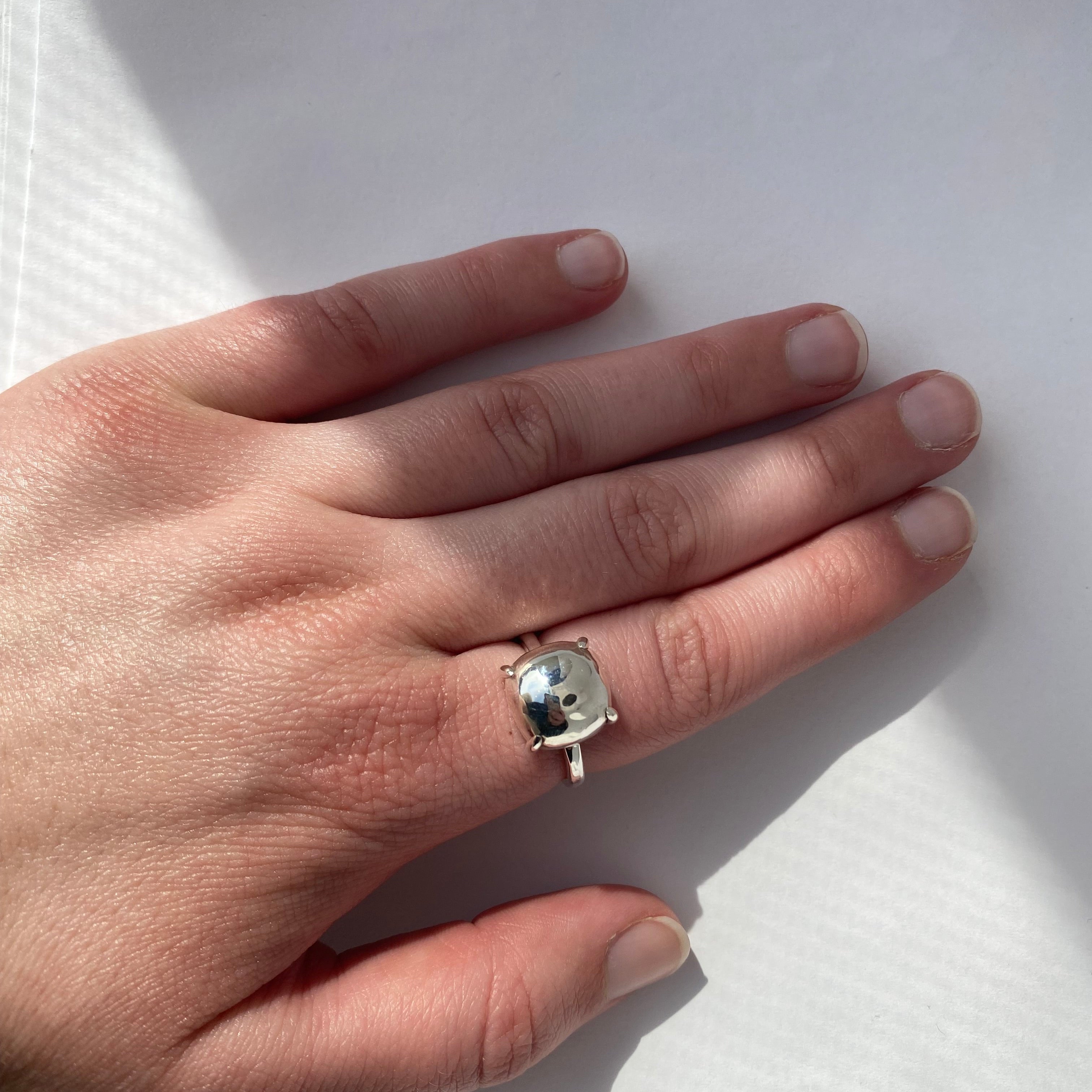 Estate Tiffany & Co. Ring Tiffany & Co. Estate Paloma Picasso Sterling Silver Sugar Stack Ring