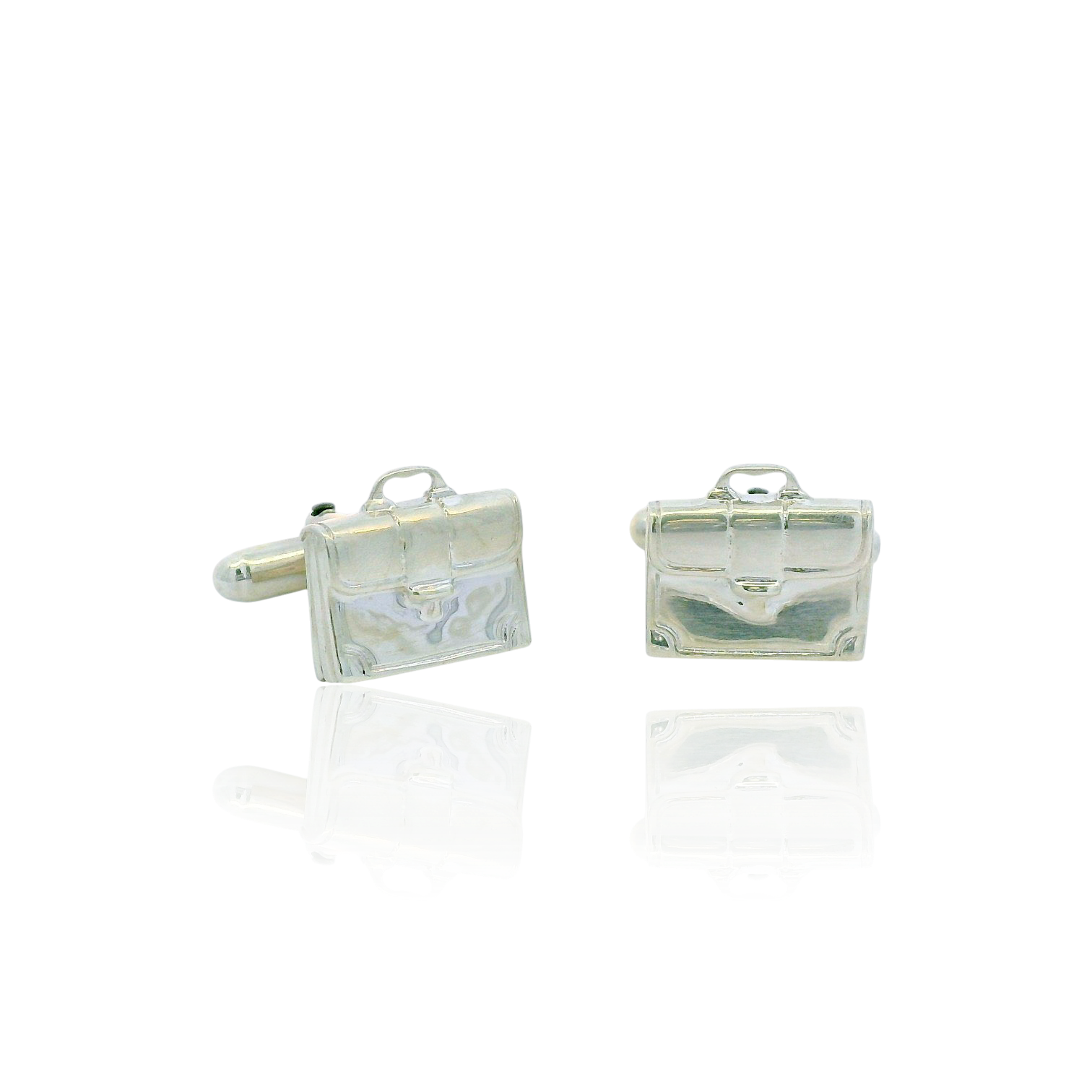 Estate Tiffany & Co. Men's Jewelry Tiffany & Co. Estate Sterling Silver Briefcase Cufflinks