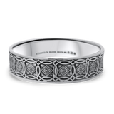 Estate Tiffany & Co. Bracelet Tiffany & Co. Estate Sterling Silver Celtic Engraved Bangle