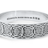 Estate Tiffany & Co. Bracelet Tiffany & Co. Estate Sterling Silver Celtic Engraved Bangle