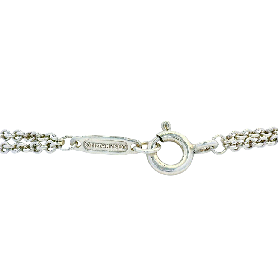 Estate Tiffany & Co. Bracelet Tiffany & Co. Estate Sterling Silver Infinity Bracelet