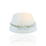 Estate Tiffany & Co. Bracelet Tiffany & Co. Estate Sterling Silver Infinity Bracelet