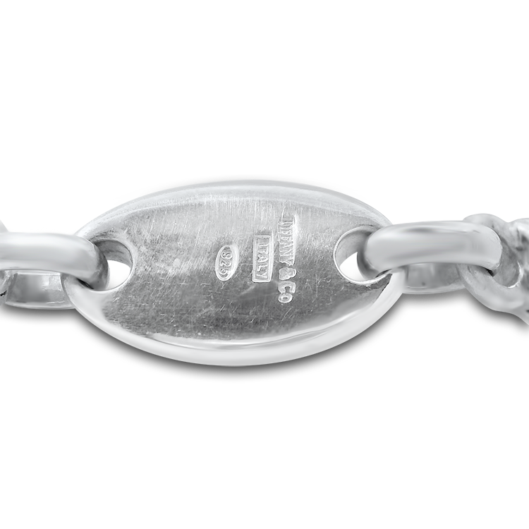 Estate Tiffany & Co. Bracelet Tiffany & Co. Estate Sterling Silver Pebble Bracelet