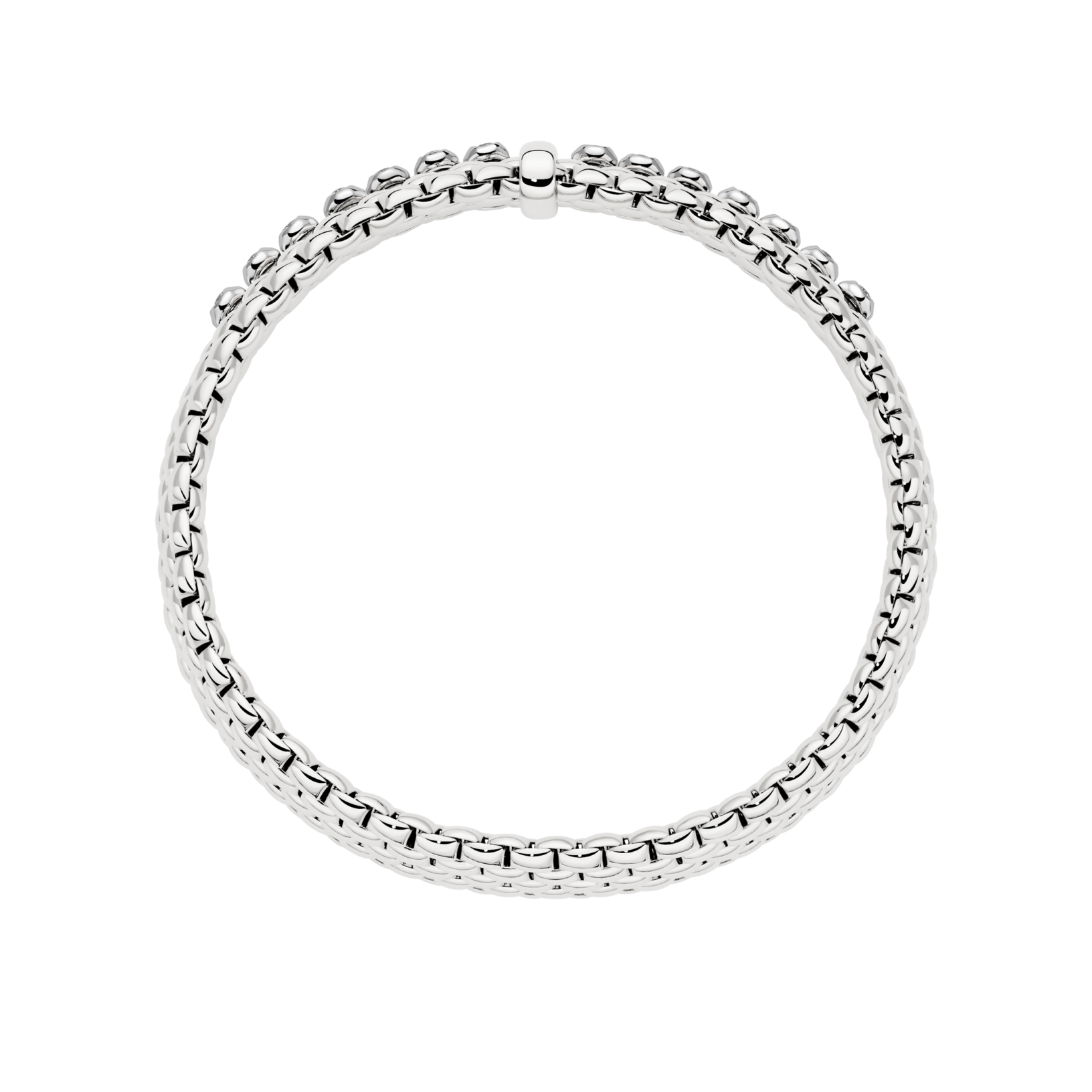 Fope Bracelet Fope Panorama 18k White Gold Flex'it Bracelet - Small