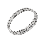 Fope Bracelet Fope Panorama 18k White Gold Flex'it Bracelet - Small