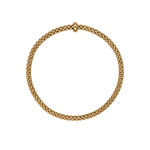 Fope Bracelet Fope Prima 18K Yellow Gold Flex'it Bracelet - Size Medium