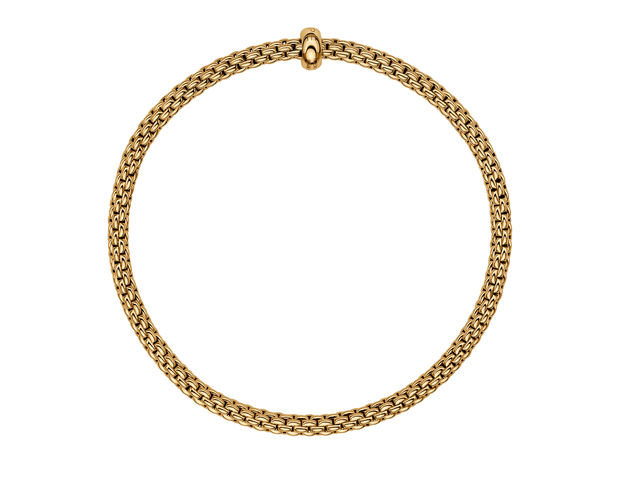 Fope Bracelet Fope Prima 18K Yellow Gold Flex'it Bracelet - Size Medium