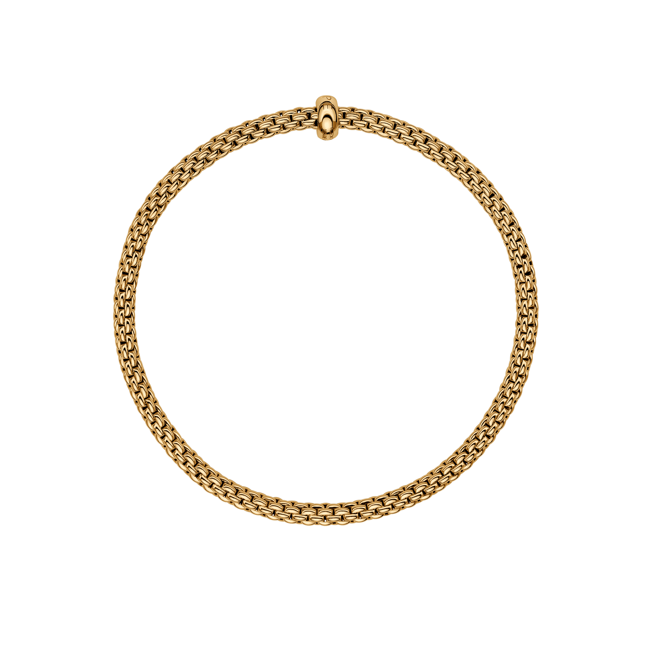 Fope Bracelet Fope Prima 18K Yellow Gold Flex'it Bracelet - Size Medium