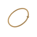 Fope Bracelet Fope Prima 18K Yellow Gold Flex'it Bracelet - Size Medium