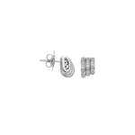 Fope Earring Fope Prima Collection Stud Earrings with Diamond Pave'