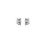 Fope Earring Fope Prima Collection Stud Earrings with Diamond Pave'