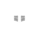 Fope Earring Fope Prima Collection Stud Earrings with Diamond Pave'