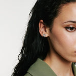 Fope Earring Fope Prima Collection Stud Earrings with Diamond Pave'