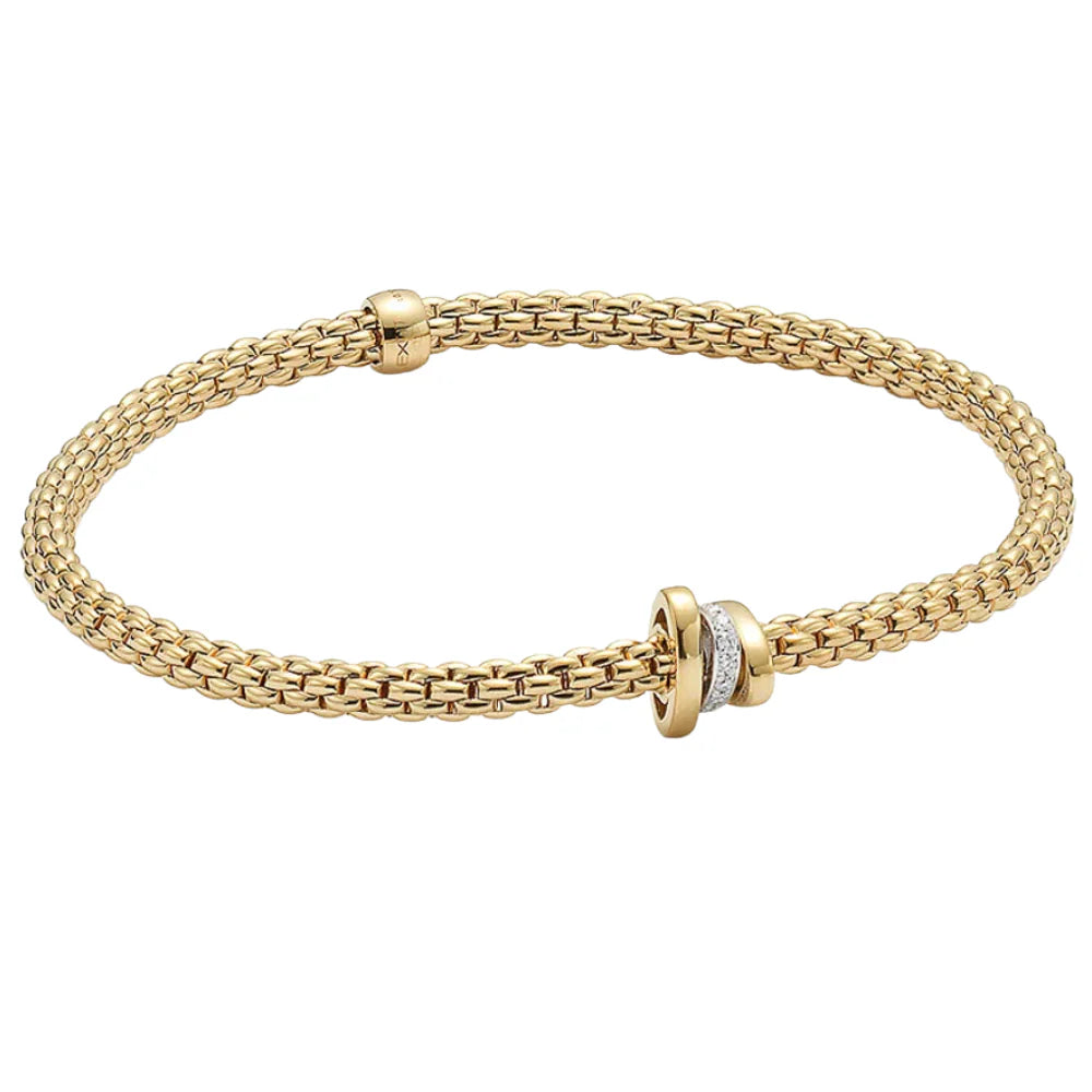 Fope Bracelet Fope Prima Flex'it Bracelet with Diamonds