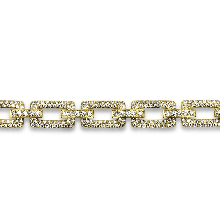 Fope Bracelet Springer's Collection 18K Yellow Gold Diamond Bracelet