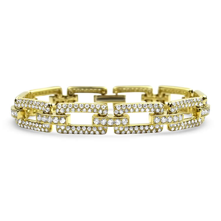 Fope Bracelet Springer's Collection 18K Yellow Gold Diamond Bracelet