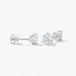 Hearts on Fire Earrings 0.75ctw Hearts On Fire Diamond Stud Earrings - White Gold
