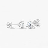 Hearts on Fire Earrings 0.75ctw Hearts On Fire Diamond Stud Earrings - White Gold