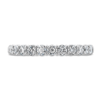 Hearts on Fire Engagement Wedding Band Hearts on Fire 18K White Gold Eleven-Stone Diamond Band - 1.00ctw 1.00 / G-H/VS-SI / 6.5