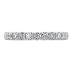 Hearts on Fire Engagement Wedding Band Hearts on Fire 18K White Gold Eleven-Stone Diamond Band - 1.33ctw 1.33 / G-H/VS-SI / 6.5