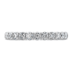 Hearts on Fire Engagement Wedding Band Hearts on Fire Platinum Eleven-Stone Diamond Band 1.33 / G-H/VS-SI / 6.5