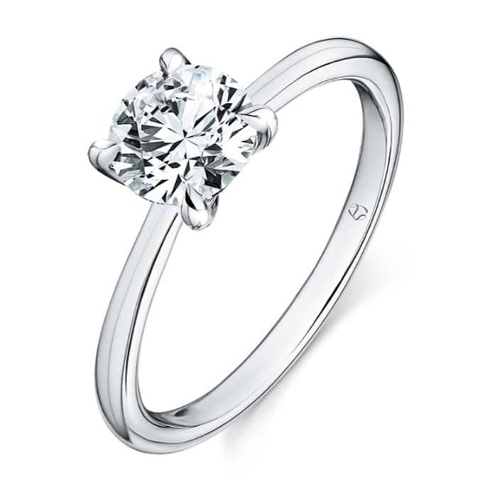 Hearts on Fire Engagement Engagement Ring Hearts On Fire Vela Solitaire 1.16ct Engagement Ring