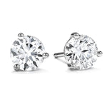 Hearts on Fire Earrings Hearts on Fire 18K White Gold 1.00ct Diamond Stud Earrings