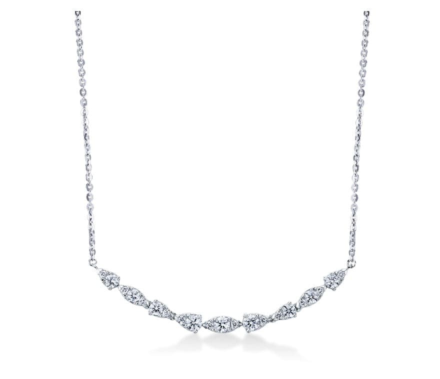 Hearts on Fire Necklaces and Pendants Hearts on Fire 18K White Gold "Aerial Dewdrop" Diamond Necklace