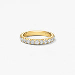 Hearts on Fire Wedding Band Hearts on Fire 18k Yellow Gold Vela French Cut Pave Wedding Band