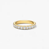 Hearts on Fire Wedding Band Hearts on Fire 18k Yellow Gold Vela French Cut Pave Wedding Band