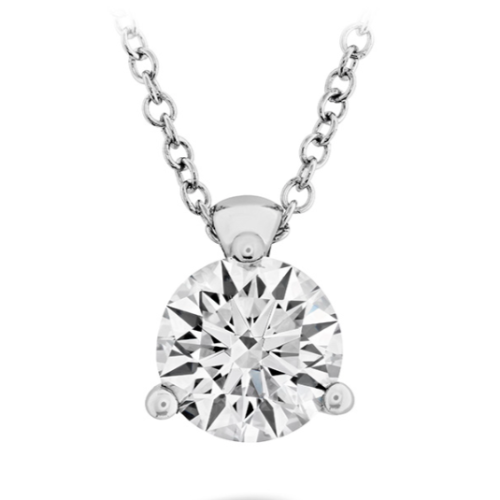 Hearts on Fire Necklaces and Pendants Hearts On Fire Classic 18k White Gold Diamond Pendant