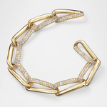 Hearts on Fire Bracelet Hearts On Fire Inside Out 18k Yellow Gold Diamond Link Bracelet